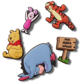 Winnie the Pooh 5-pak Jibbitz-vedhæng Winnie the Pooh 5-pak Jibbitz-vedhæng
